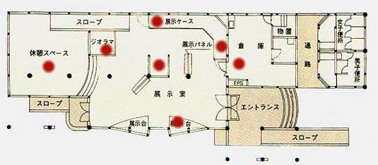 飛鳥工人の館平面図