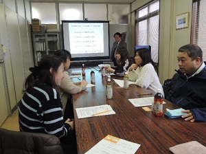 朝日石油の講座の様子