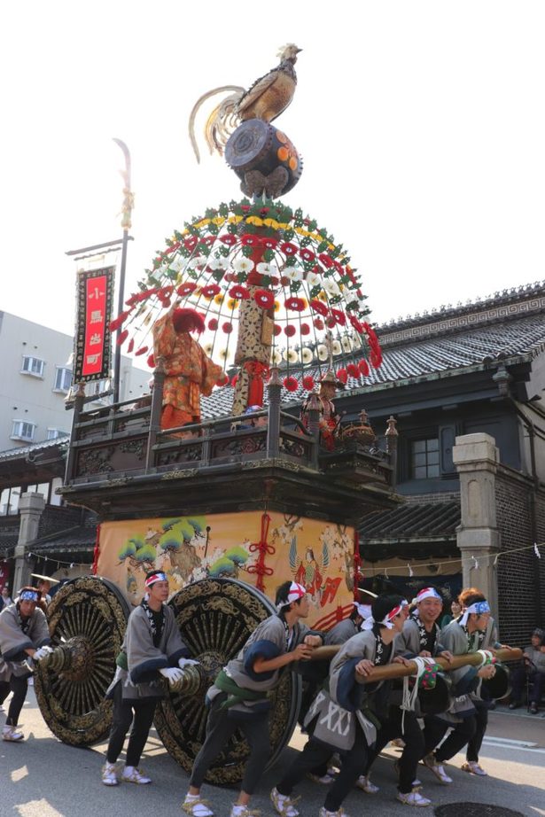 高岡御車山祭の御車山行事