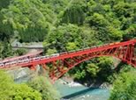 黒部峡谷の写真