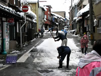 除雪の写真