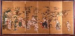 狩野伯円「竹林の七賢人」