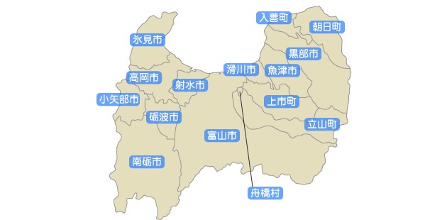 市町村地図