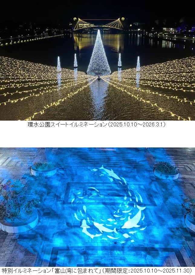 イルミネーション（キャプション付き）
