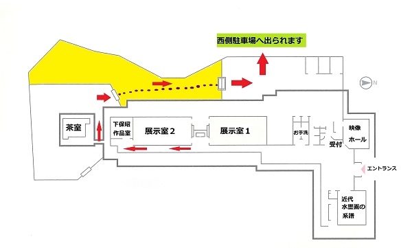 茶庭地図